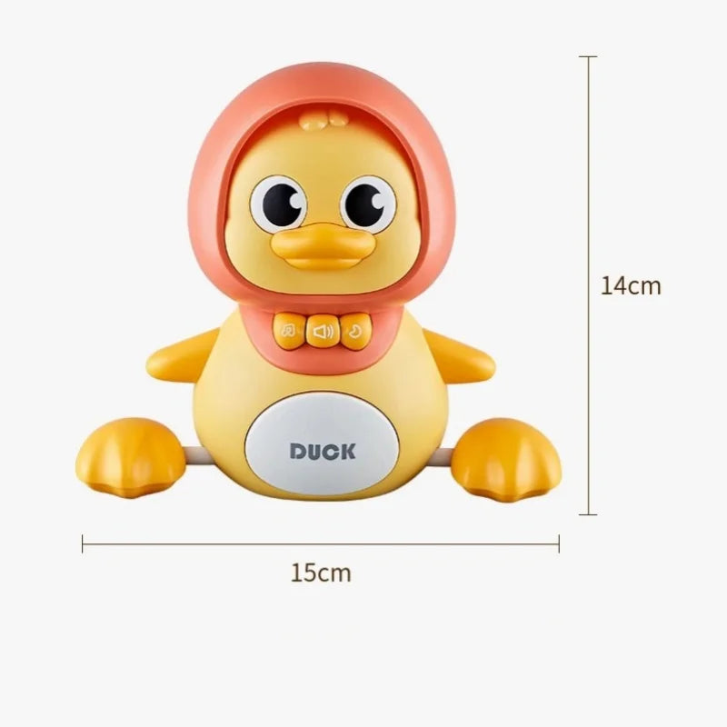 Canard musical interactif bébé – Jouet lumineux et sonore dès 1 an