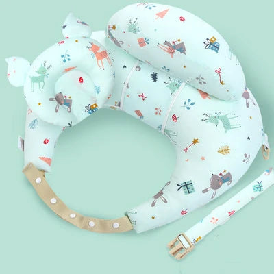 Coussin Allaitement Multifonction Bretelles Motifs Cartoon – Mains Libres Ergonomique | Nouveau-Né & Nourrisson