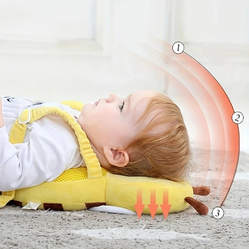 Coussin Anti-Chute Bébé Sac à Dos Protection Tête & Dos – Apprentissage Marche Dessin Animé