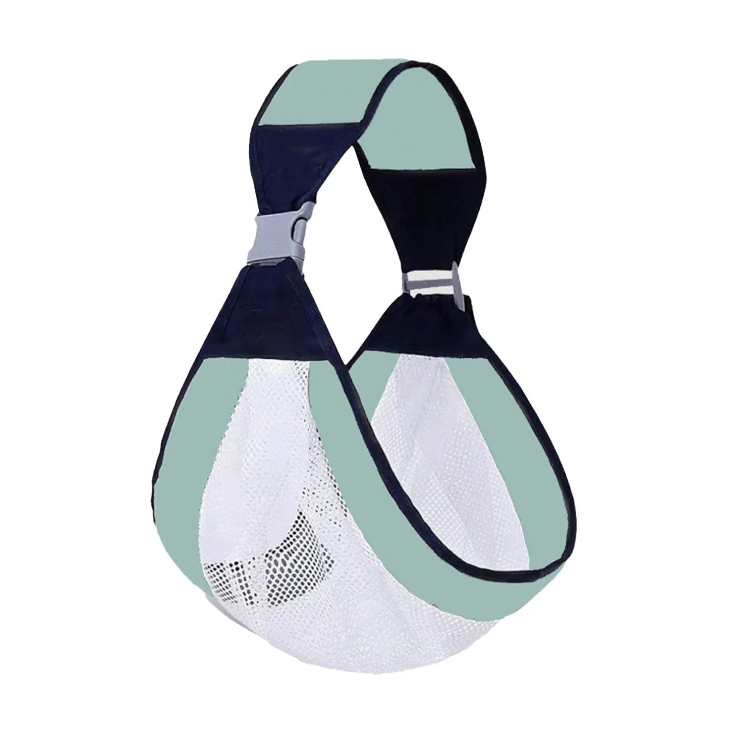 Porte-bébé sling ajustable – Léger, respirant, 4 positions de portage