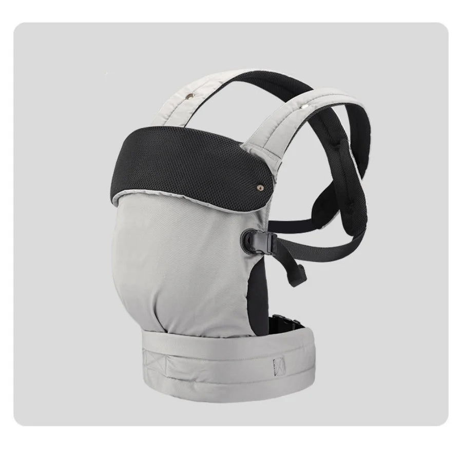 Porte-bébé wrap en coton – Ajustable, confortable de 0 à 2 ans