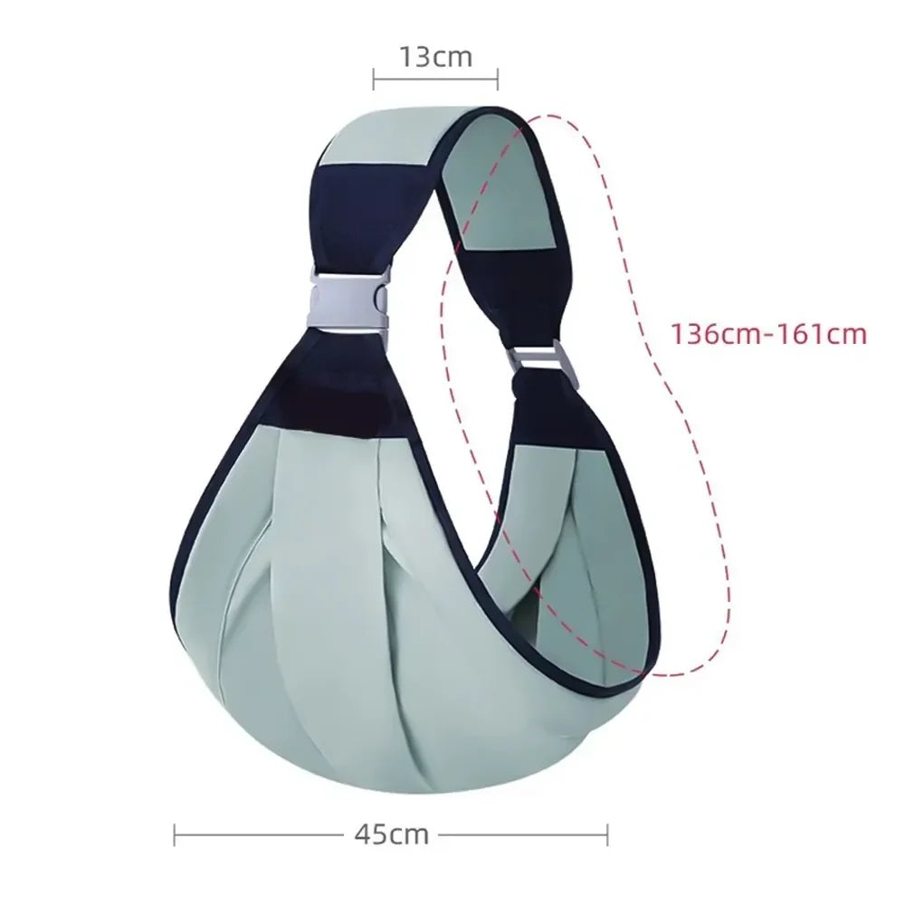 Porte-bébé ergonomique vert – Soutien confortable de 0 à 3 ans