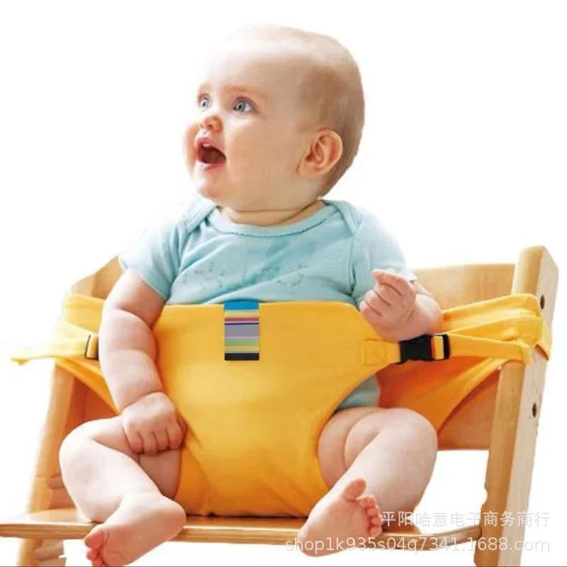 Harnais Sécurité Chaise Bébé Portable Pliable – Anti-Chute Repas 5 Points | 5 Couleurs