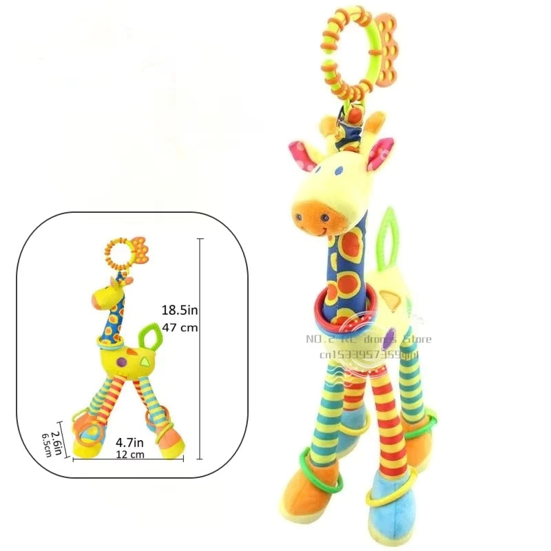 Hochet Bébé Arc Pliable Interactif – Jouet Éveil Lit & Poussette ABS+PP | 3 Styles | 0-24 Mois
