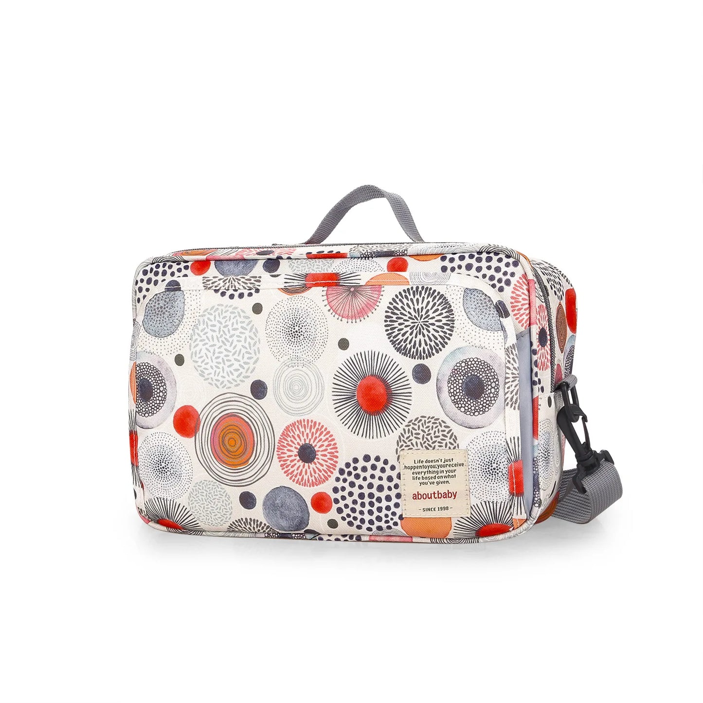 Sac Organisateur Imperméable pour Poussette Bébé – Léger, Multifonction, Grand Rangement avec Crochets et Sangle