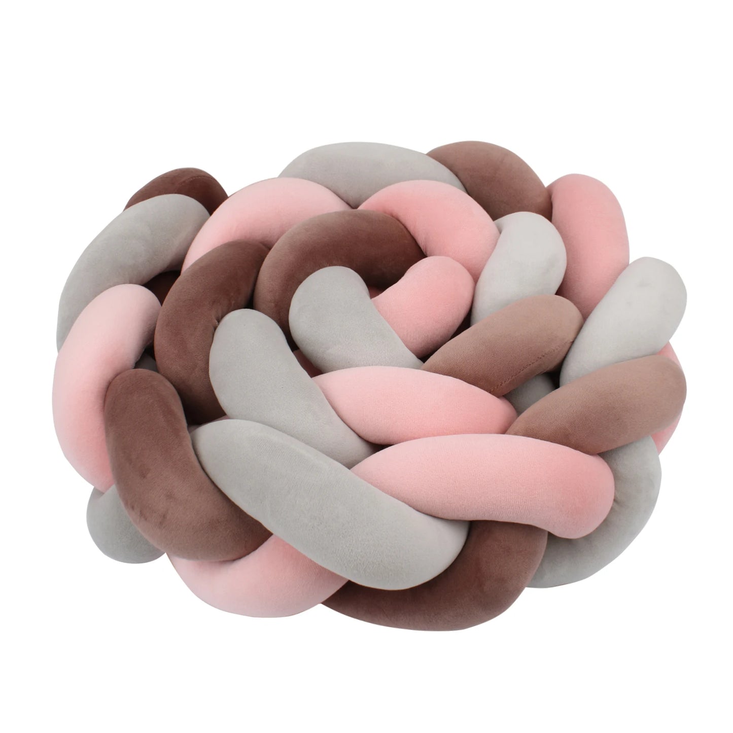 Braided Baby Bed Bumper – Soft & Decorative Rail Protection | 100 to 400 cm Nursery