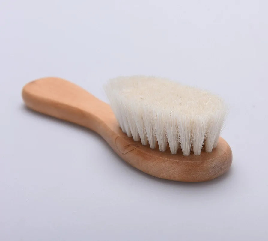 Brosse à Cheveux Bébé Personnalisée Prénom Gravé en Bois – Cadeau Naissance & Baby Shower Original