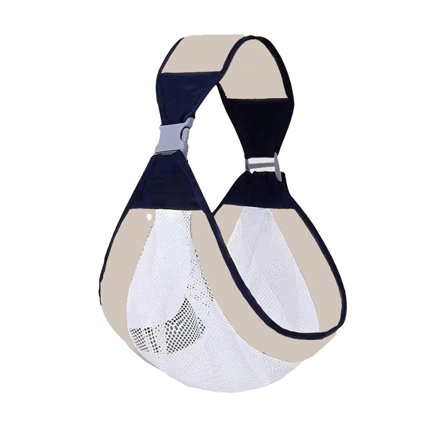 Porte-bébé sling ajustable – Léger, respirant, 4 positions de portage