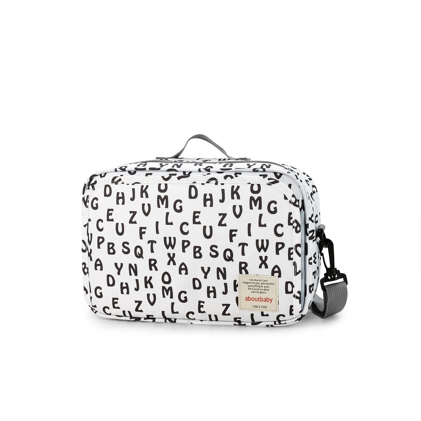 Sac Organisateur Imperméable pour Poussette Bébé – Léger, Multifonction, Grand Rangement avec Crochets et Sangle