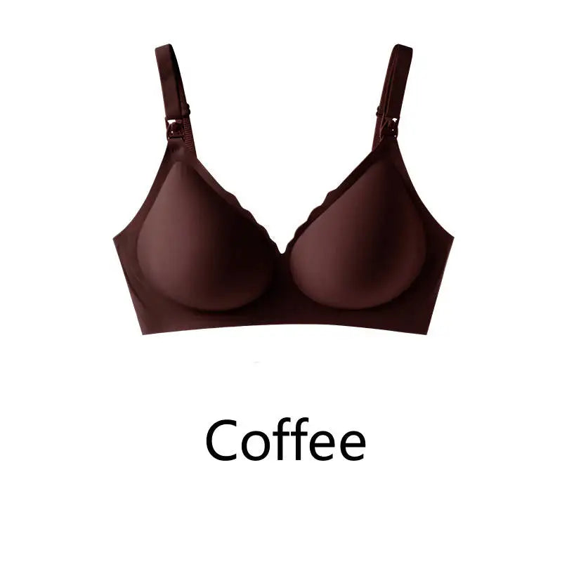 Soutien-Gorge Allaitement Push-Up Sans Coutures – Meilleure Brassière Anti-Affaissement Respirante | Maternité