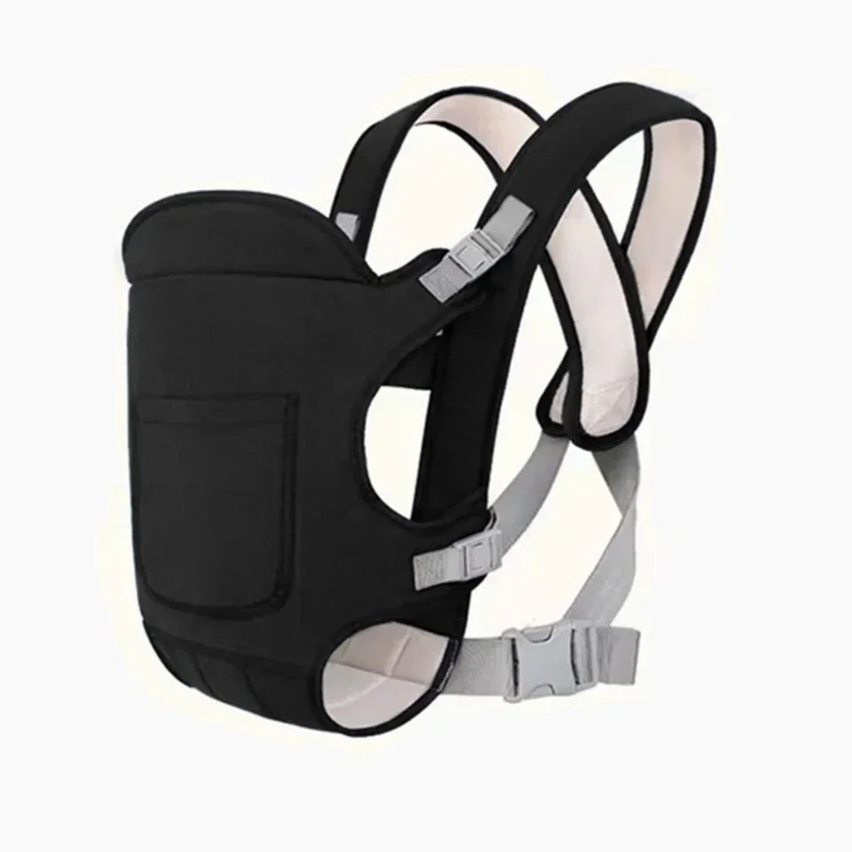 Porte-bébé AIEBAO 4-en-1 ergonomique – Ceinture ventrale et tissu respirant