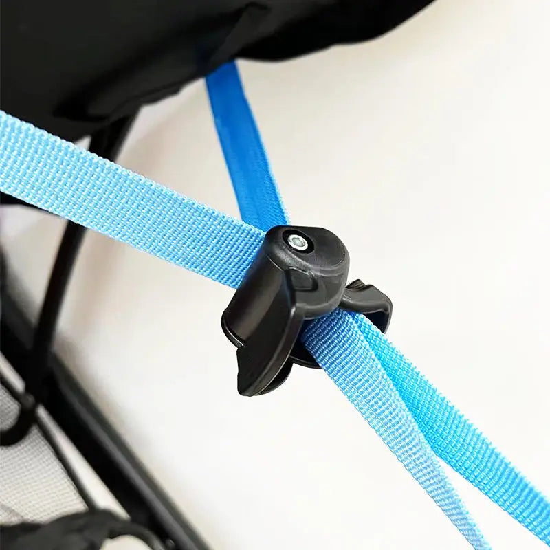 Cordon de réglage pour dossier de poussette – Sangle nylon avec boucle antidérapante