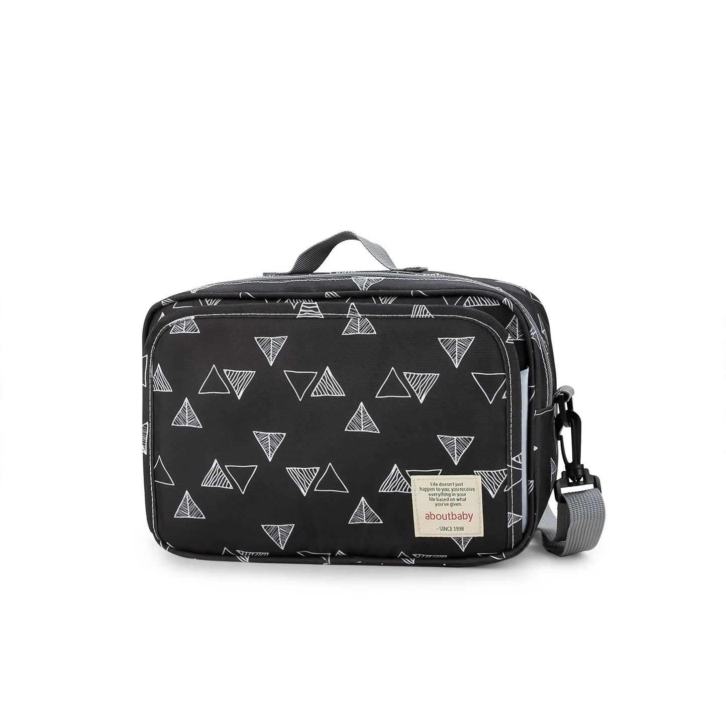 Sac Organisateur Imperméable pour Poussette Bébé – Léger, Multifonction, Grand Rangement avec Crochets et Sangle