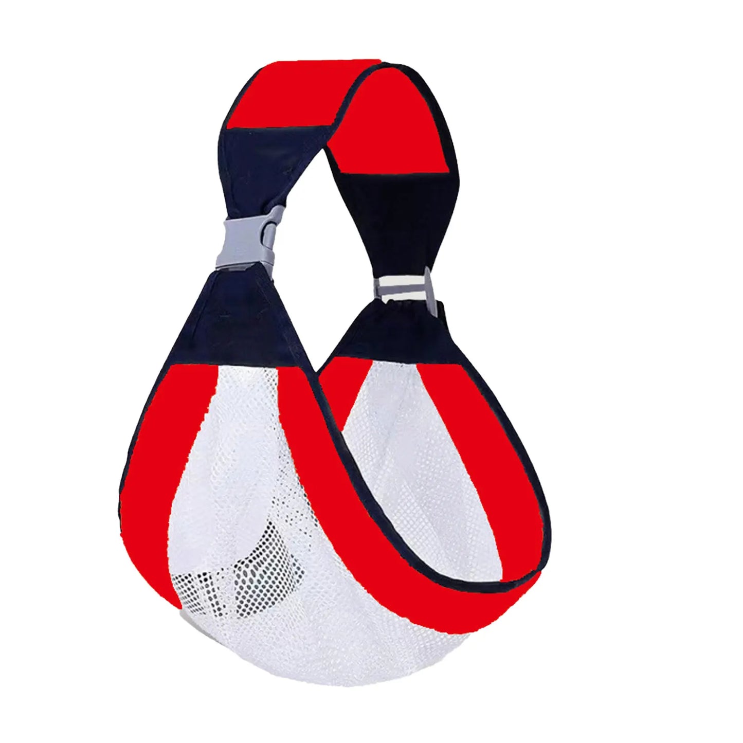 Porte-bébé sling ajustable – Léger, respirant, 4 positions de portage