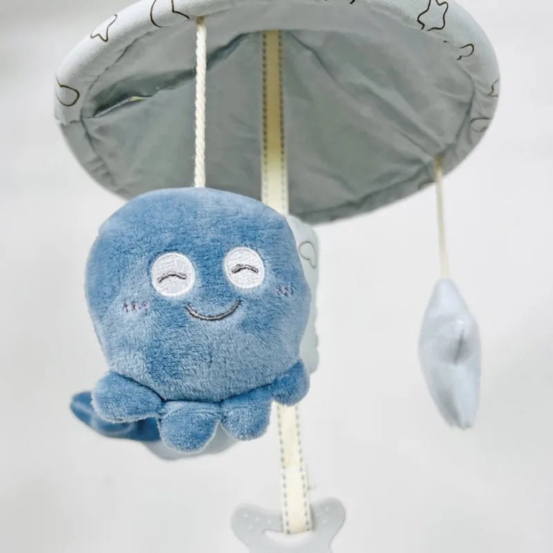 Mobile Bébé à Suspendre – Jouet Éveil Animaux en Peluche pour Poussette & Lit (0-36 mois)