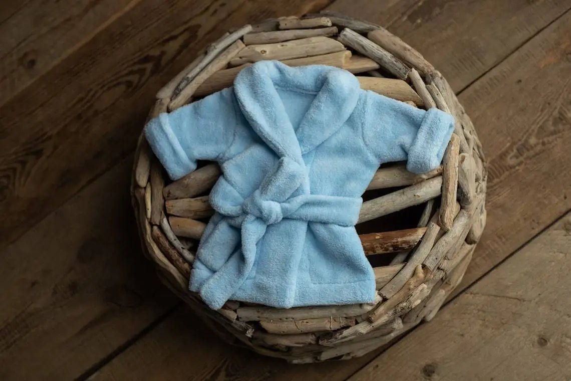 Peignoir Bébé en Coton avec Serviette – Doux et Confortable | 0-6 Mois