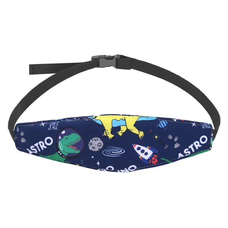 Support de tête pour siège auto bébé – Ceinture de maintien ajustable pour poussette & sommeil sécurisé
