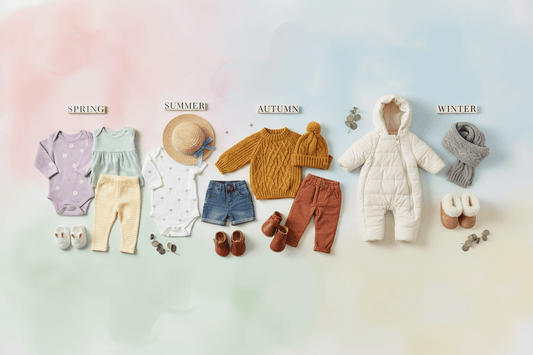 Comment habiller bébé selon la saison sans se ruiner