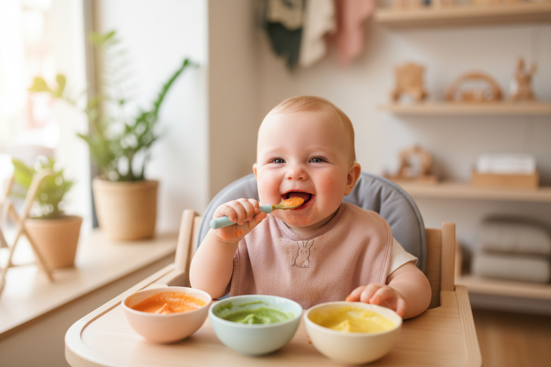 Diversification Alimentaire Bébé – Par où Commencer & Ustensiles : Guide 2026