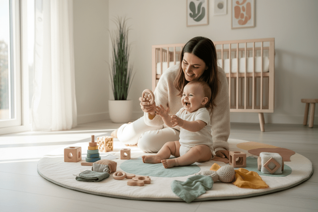 Jouets Montessori 0-12 Mois – Les Meilleurs Jouets d'Éveil pour Bébé