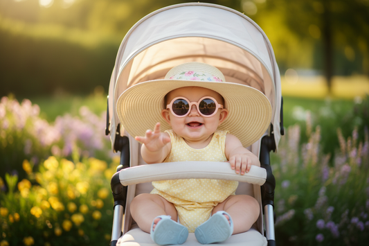 Protéger bébé du soleil : crème, chapeau et lunettes — guide complet