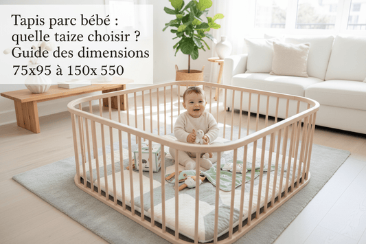 Tapis d'éveil bébé : comment choisir le meilleur modèle en 2026 (Montessori, évolutif, pliable)