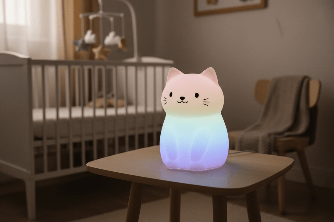 Veilleuse bébé silicone – guide d'achat et livraison France 2026