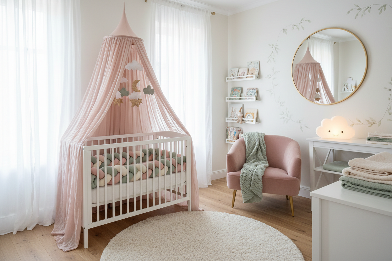 Chambre Bébé & Décoration – Accessoires pour un Espace Doux et Sécurisé