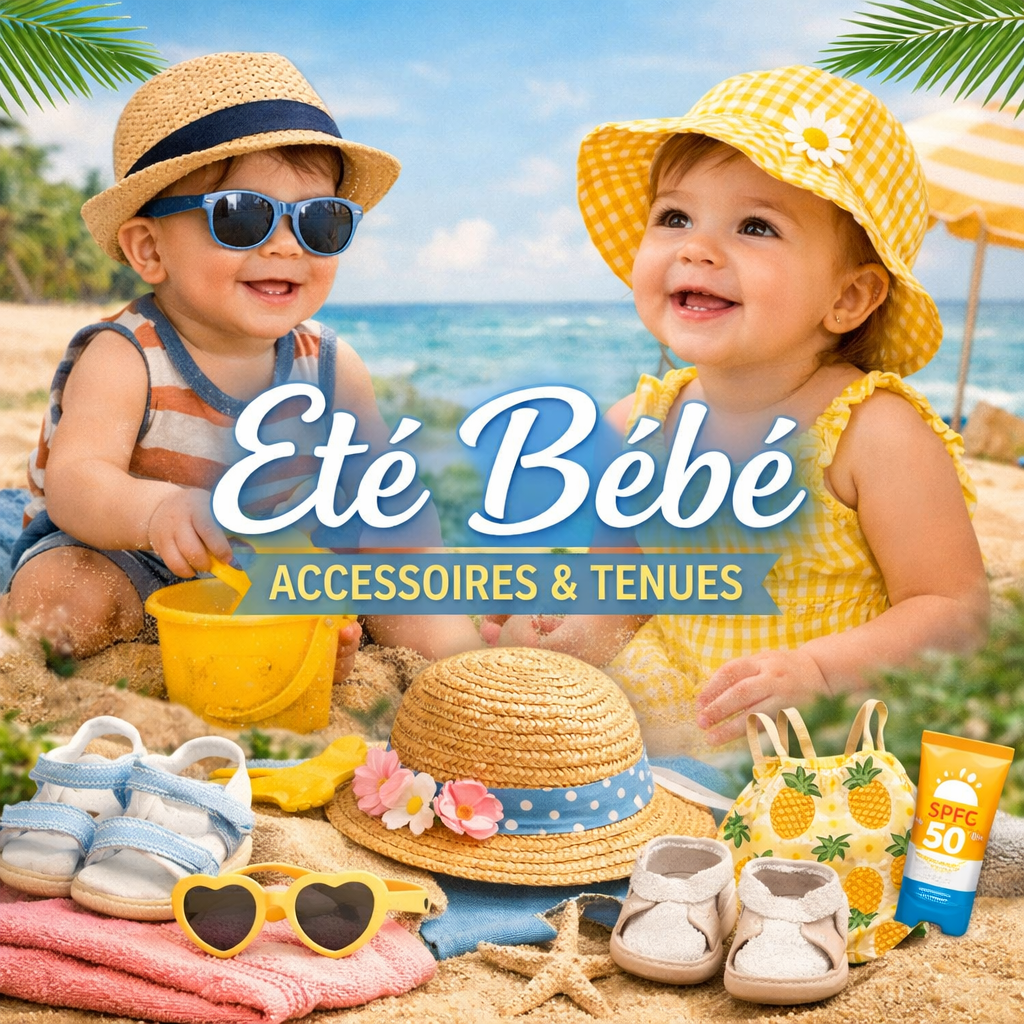 Été Bébé – Accessoires & Tenues
