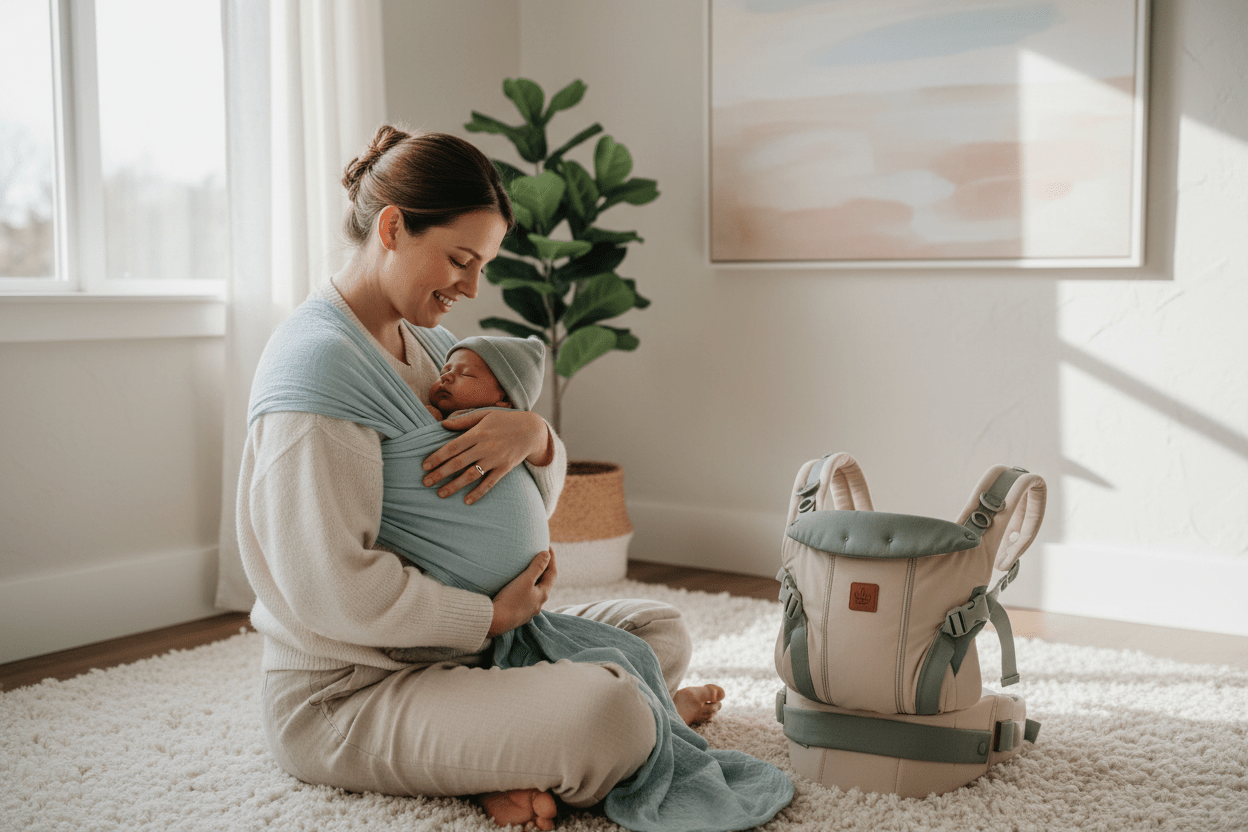 Portage Bébé – Écharpes, Wraps & Porte-Bébés Ergonomiques