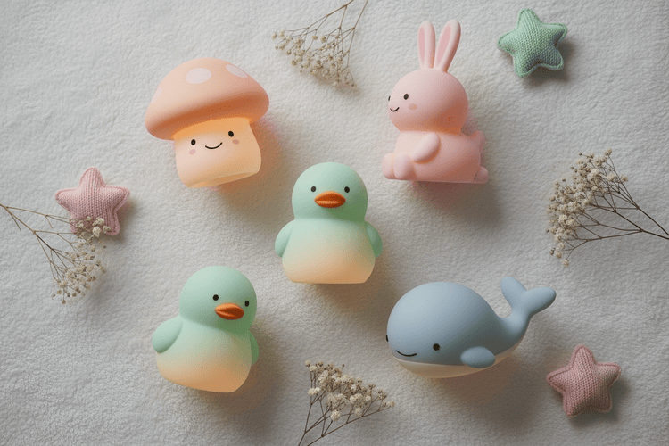 Veilleuses Bébé Silicone