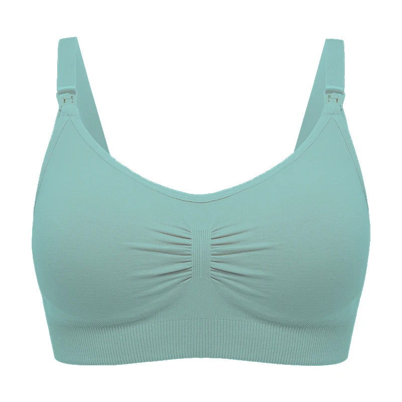 Soutien-Gorge Allaitement Grande Taille Push-Up – Brassière Sans Coutures Forte Poitrine Respirante | Maternité Inclusive