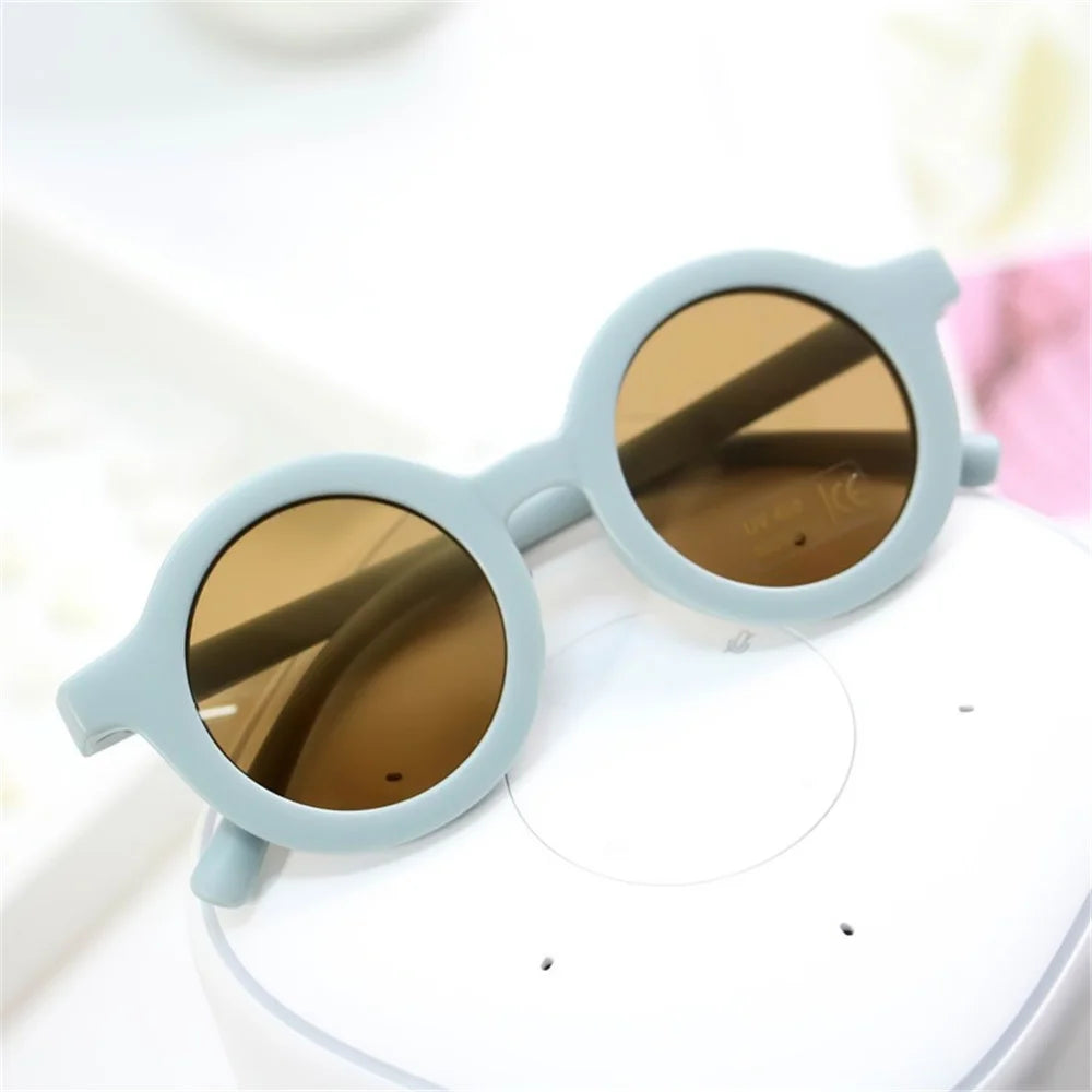 Lunettes de Soleil Bébé Enfant Tournesol – Incassables, Protection UV400, 0-4 Ans Fille Garçon