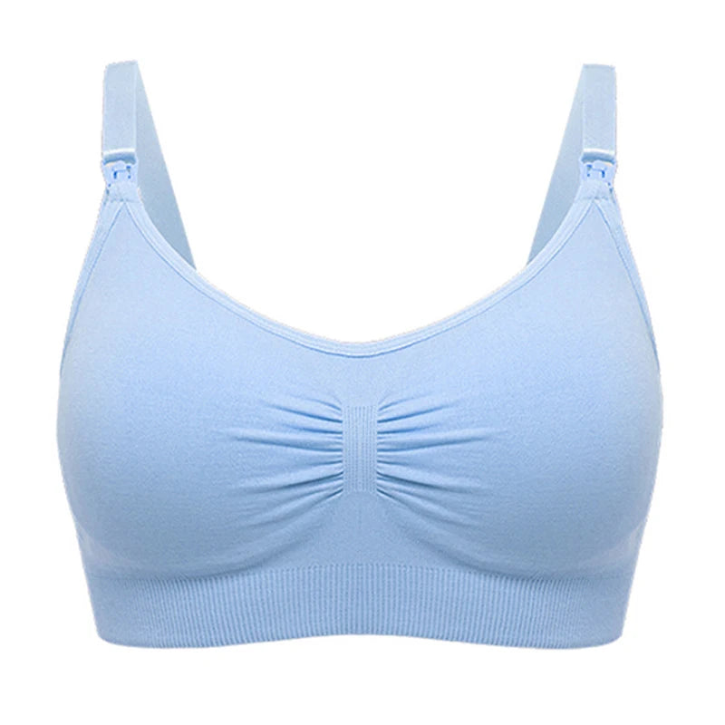 Soutien-Gorge Allaitement Grande Taille Push-Up – Brassière Sans Coutures Forte Poitrine Respirante | Maternité Inclusive