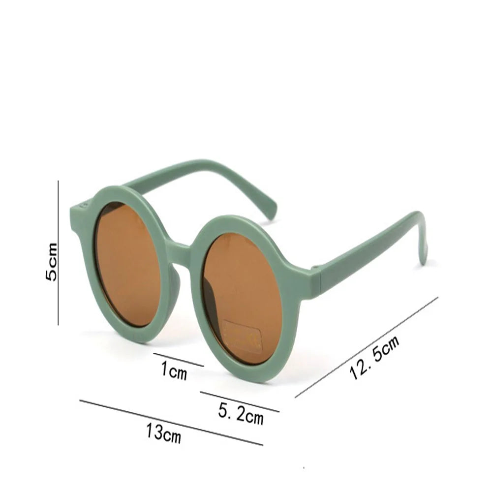 Lunettes de Soleil Bébé Enfant Tournesol – Incassables, Protection UV400, 0-4 Ans Fille Garçon