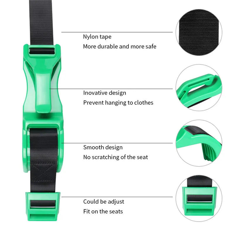Adaptateur Ceinture Voiture Grossesse 5 Couleurs – Sécurité & Confort Ventre Femme Enceinte | Noir Rose Violet