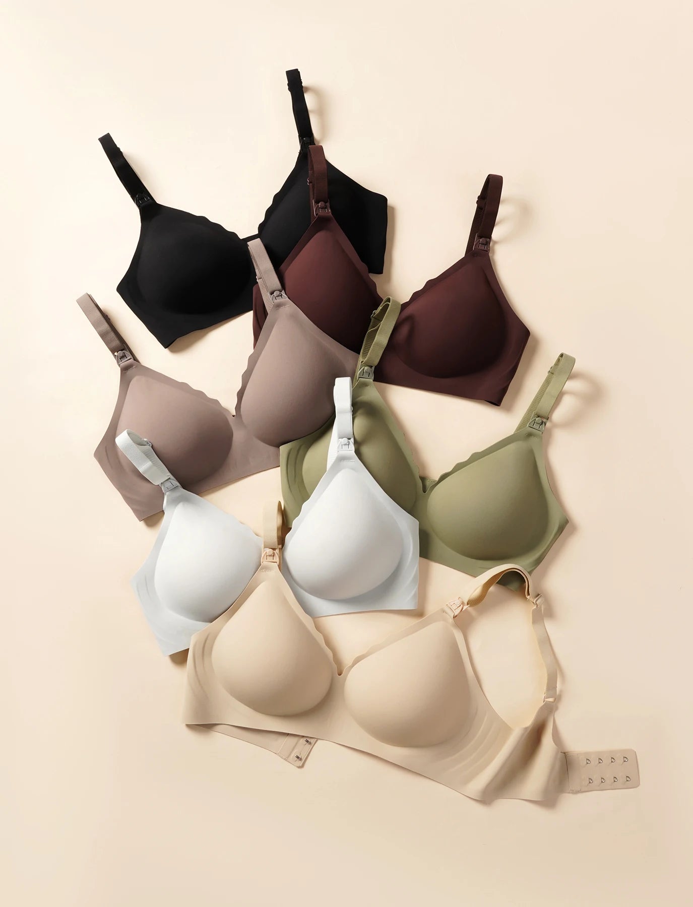 Soutien-Gorge Allaitement Push-Up Sans Coutures – Meilleure Brassière Anti-Affaissement Respirante | Maternité