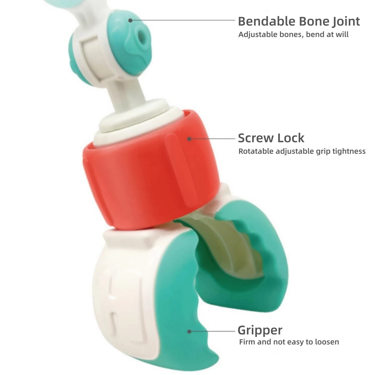 Hochet Bébé Arc Pliable Interactif – Jouet Éveil Lit & Poussette ABS+PP | 3 Styles | 0-24 Mois