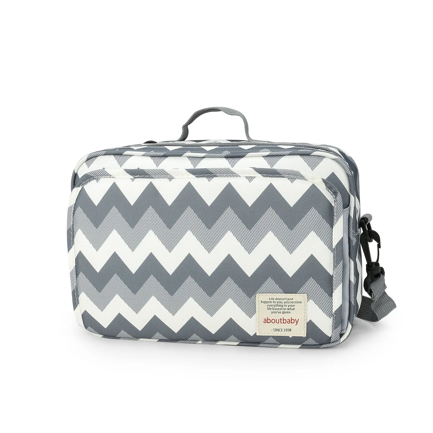 Sac Organisateur Imperméable pour Poussette Bébé – Léger, Multifonction, Grand Rangement avec Crochets et Sangle
