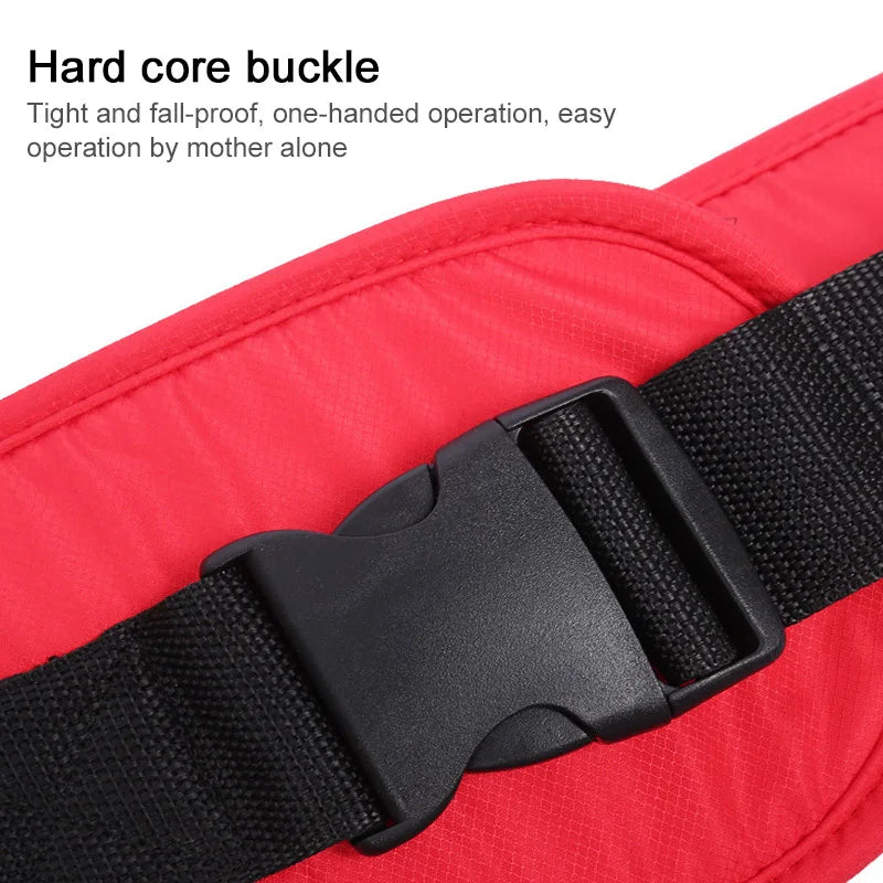 Porte-Bébé Ergonomique avec Siège de Hanche – Multifonction Physiologique 0-48 Mois | Écharpe & Kangourou