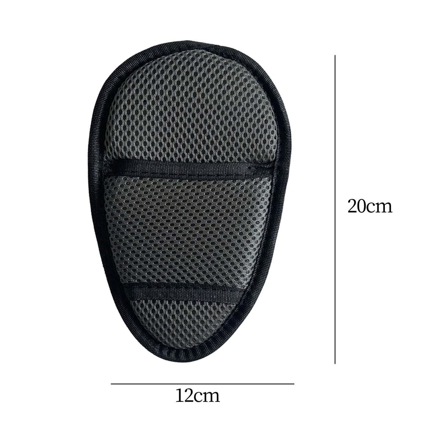 Couvre-Sangles Rembourrés Poussette & Siège Auto Bébé – Protection Épaules Douce & Ajustable | Gris & Noir