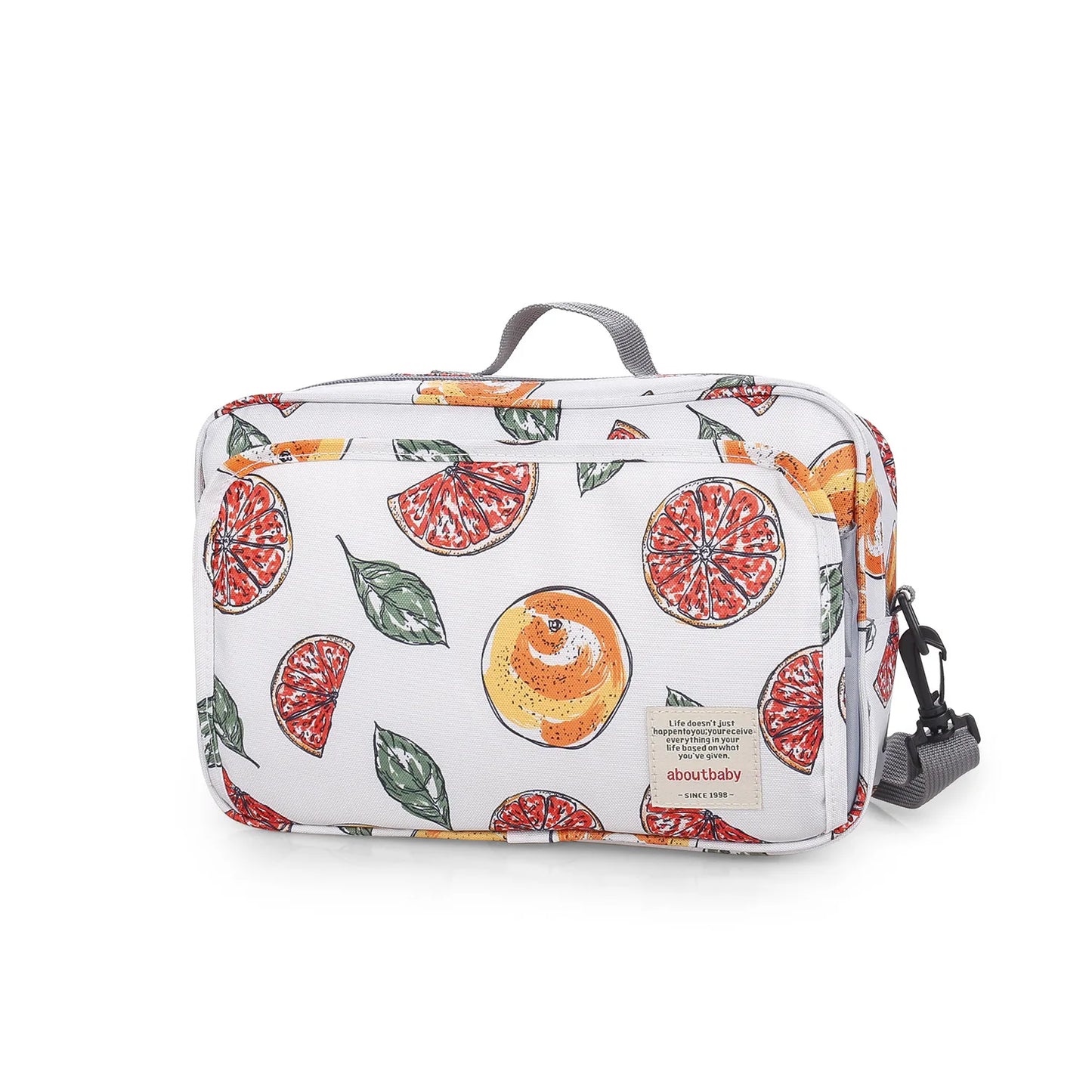 Sac Organisateur Imperméable pour Poussette Bébé – Léger, Multifonction, Grand Rangement avec Crochets et Sangle