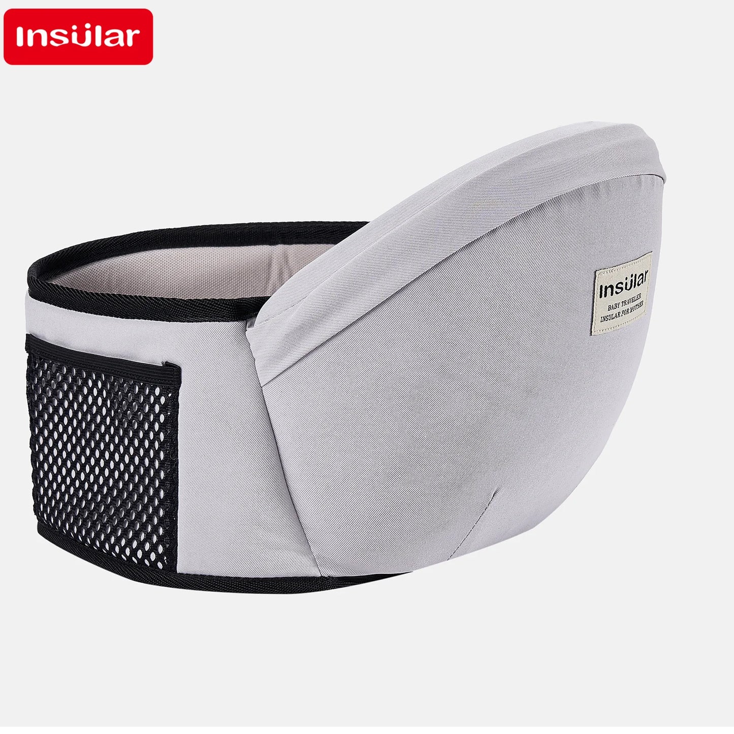 Porte-Bébé avec Siège de Hanche Ajustable – Ergonomique Physiologique Léger & Confortable | 9 Couleurs