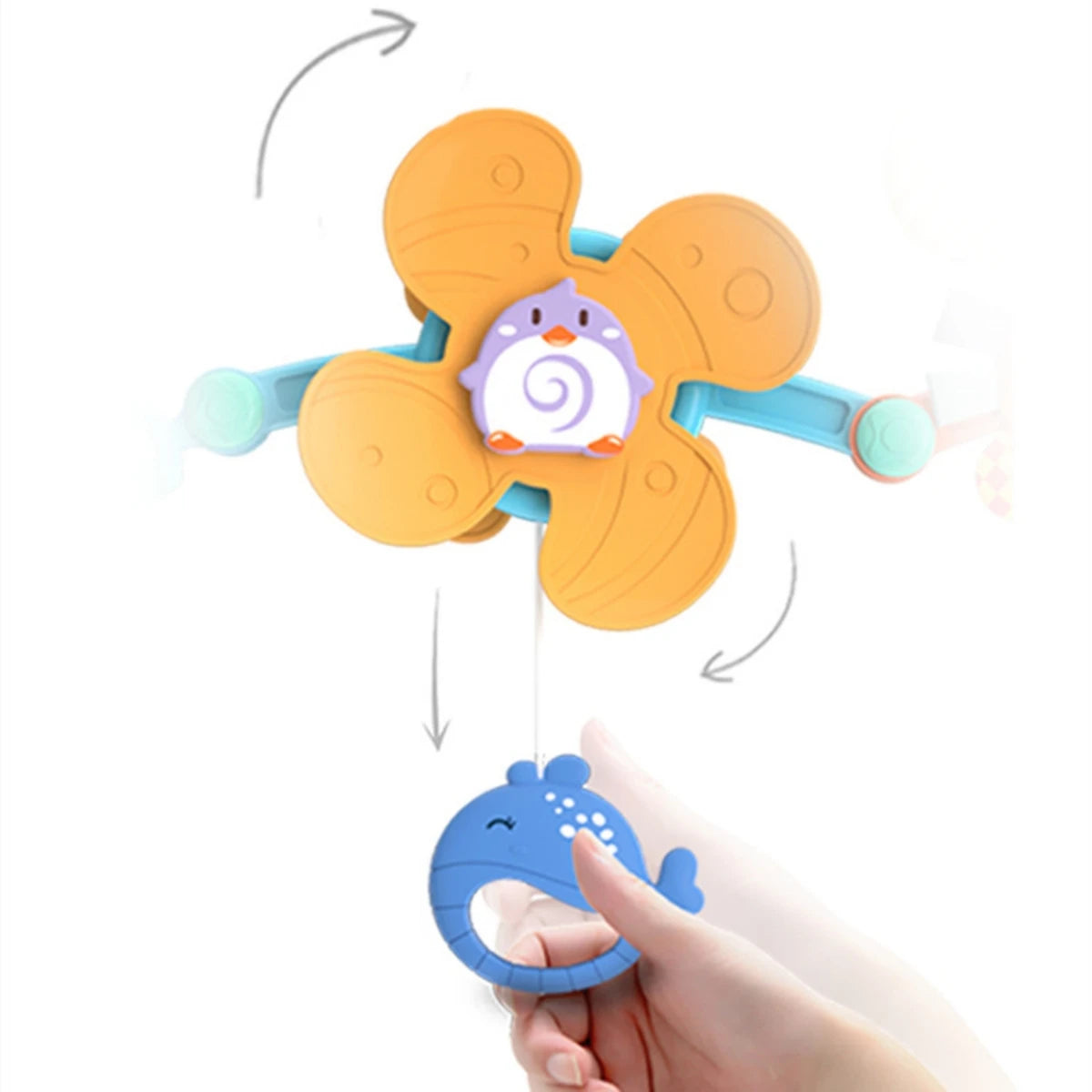 Hochet Bébé Arc Pliable Interactif – Jouet Éveil Lit & Poussette ABS+PP | 3 Styles | 0-24 Mois