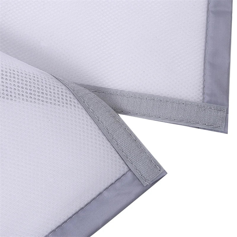 Tour de Lit Bébé Design Nœuds – Protection Barreaux Douce Garçon & Fille | Blanc & Gris Chambre Bébé