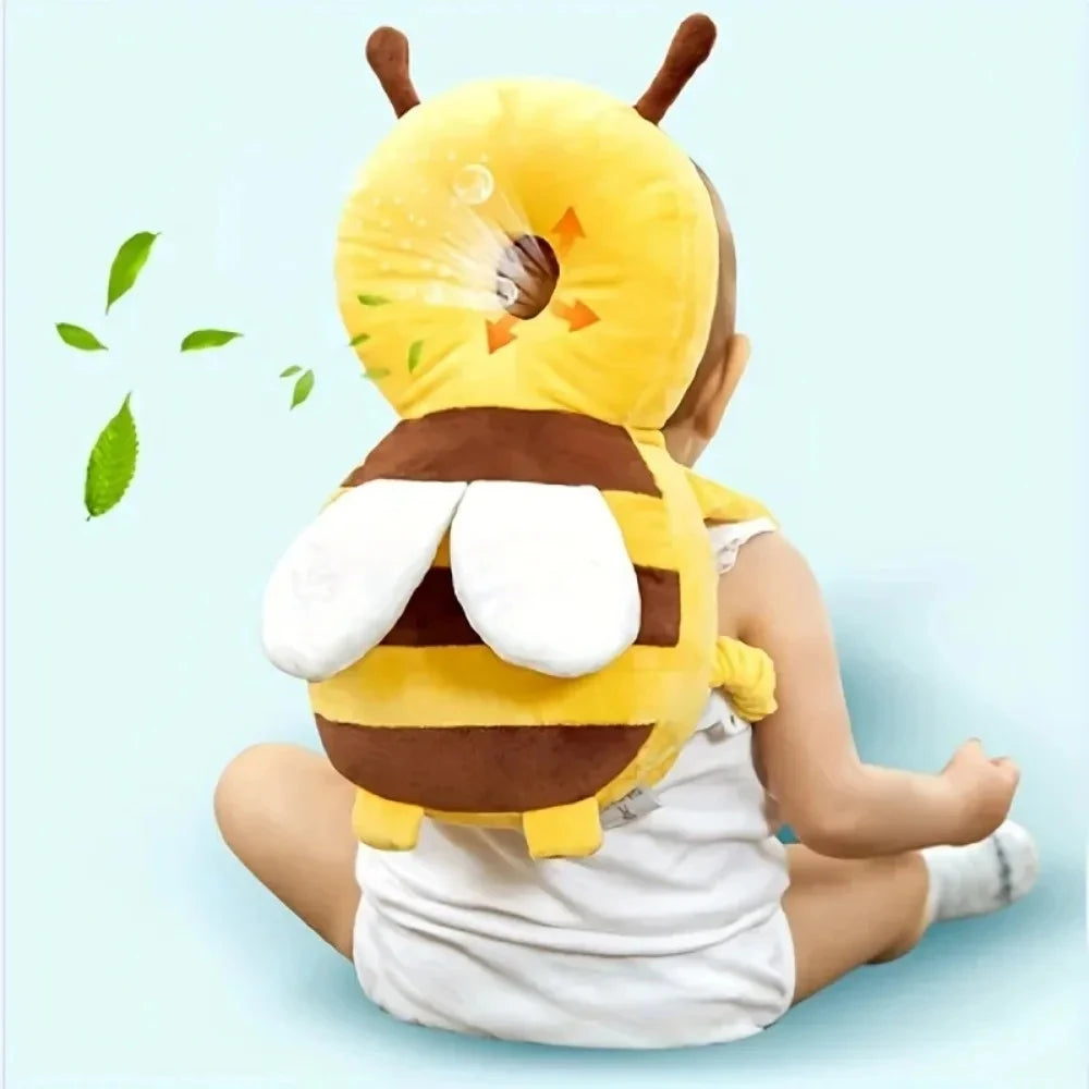 Coussin Anti-Chute Bébé Sac à Dos Protection Tête & Dos – Apprentissage Marche Dessin Animé