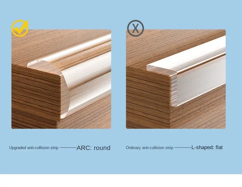 Protection angle transparent bébé — Bande PVC Auto-Adhésive | 8 Tailles 10-15mm, 1-5m