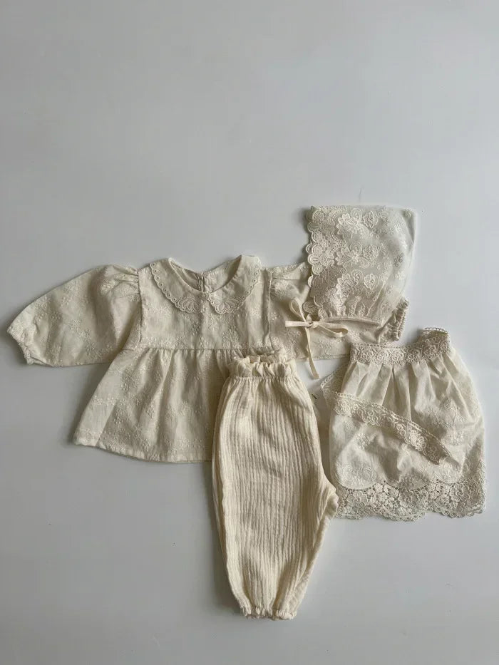 Pantalon Bébé Coton Bio – Mousseline Douce Imprimé Mignon Garçon & Fille 3-6M à 2-3 Ans