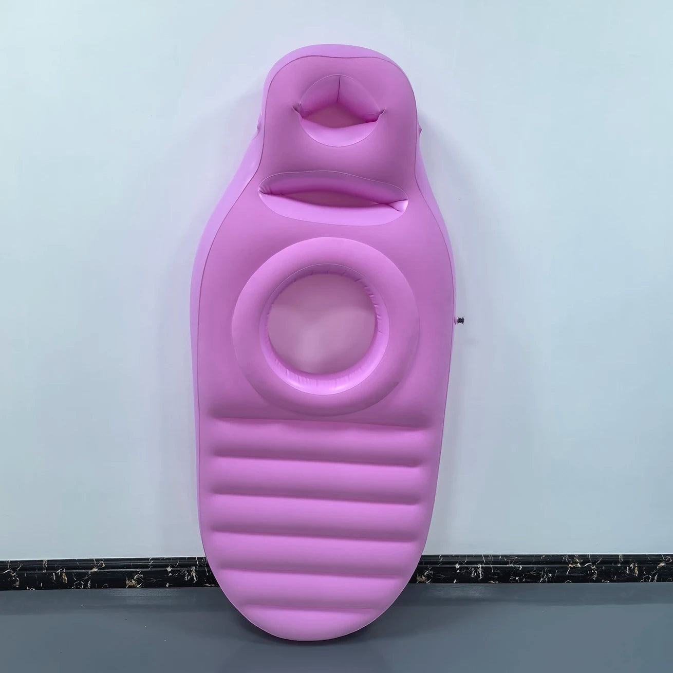 Oreiller Maternité Gonflable avec Trou pour Ventre – Matelas Grossesse Dormir sur le Ventre | Soulage Dos & Hanches