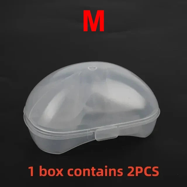 Protège-Mamelons Silicone Allaitement – Bouclier Bout de Sein Doux | Lot de 2 | S, M, L